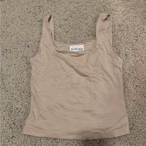Olive & Oak Beige Tank Top